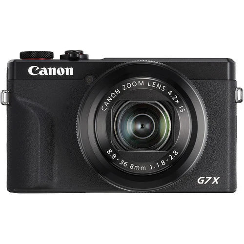 Canon PowerShot G7 X Mark III – Black | 20.1MP 4K Vlogging Camera with Wi-Fi & Bluetooth